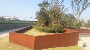 宜秀耐候钢挡土墙